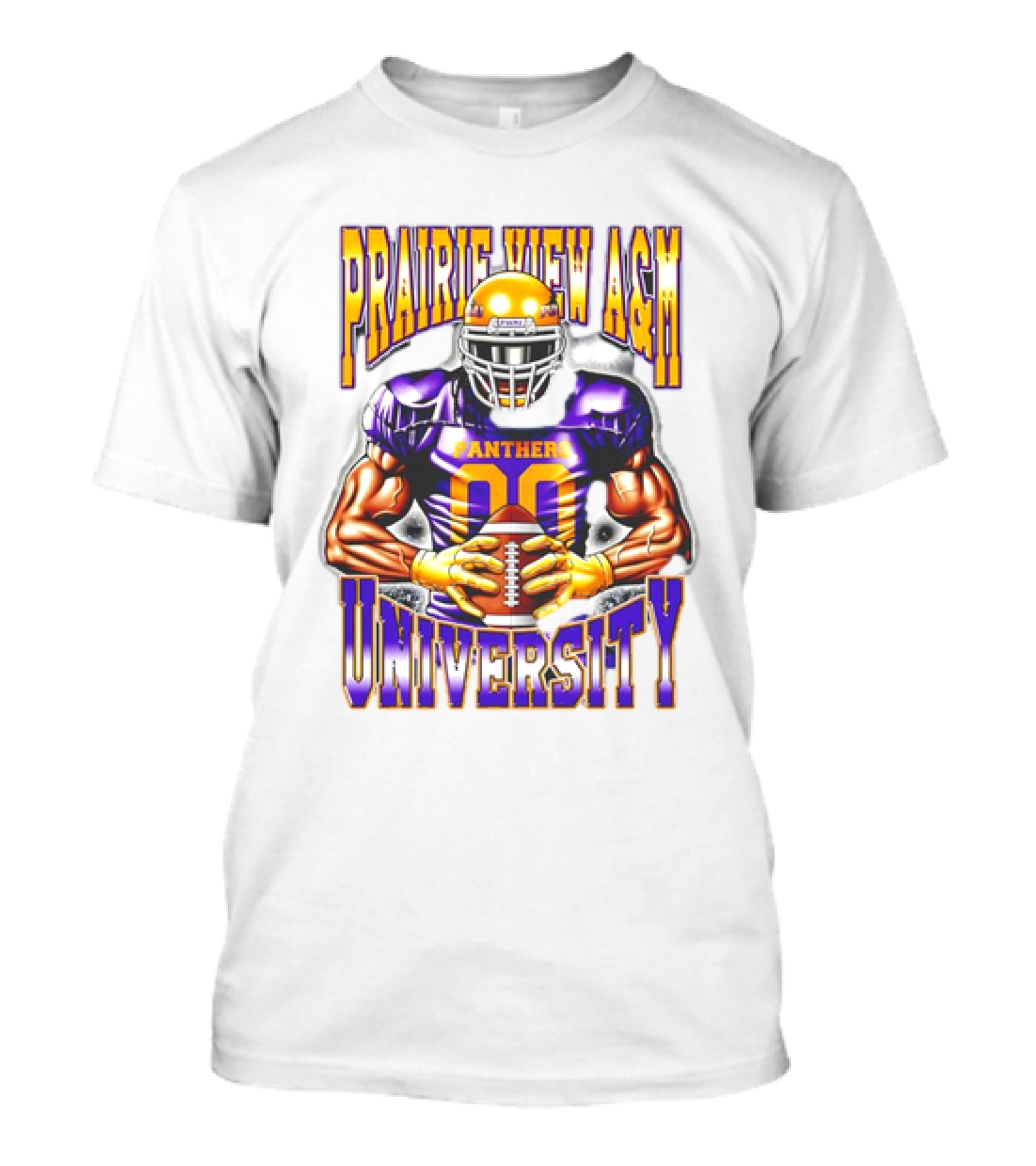 Prairie View A&M University Panthers Football Player 00 T-Shirt