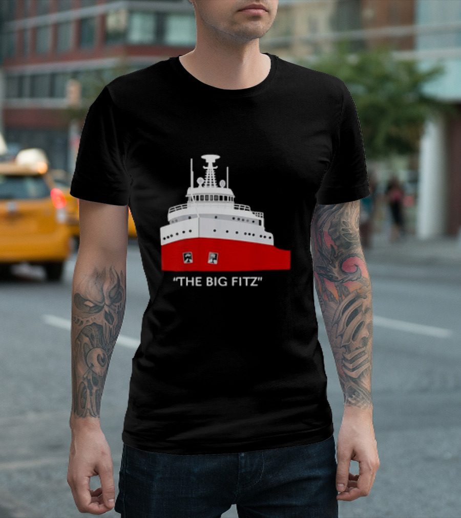 The Big Fitz Edmund Fitzgerald Nautical T-Shirt