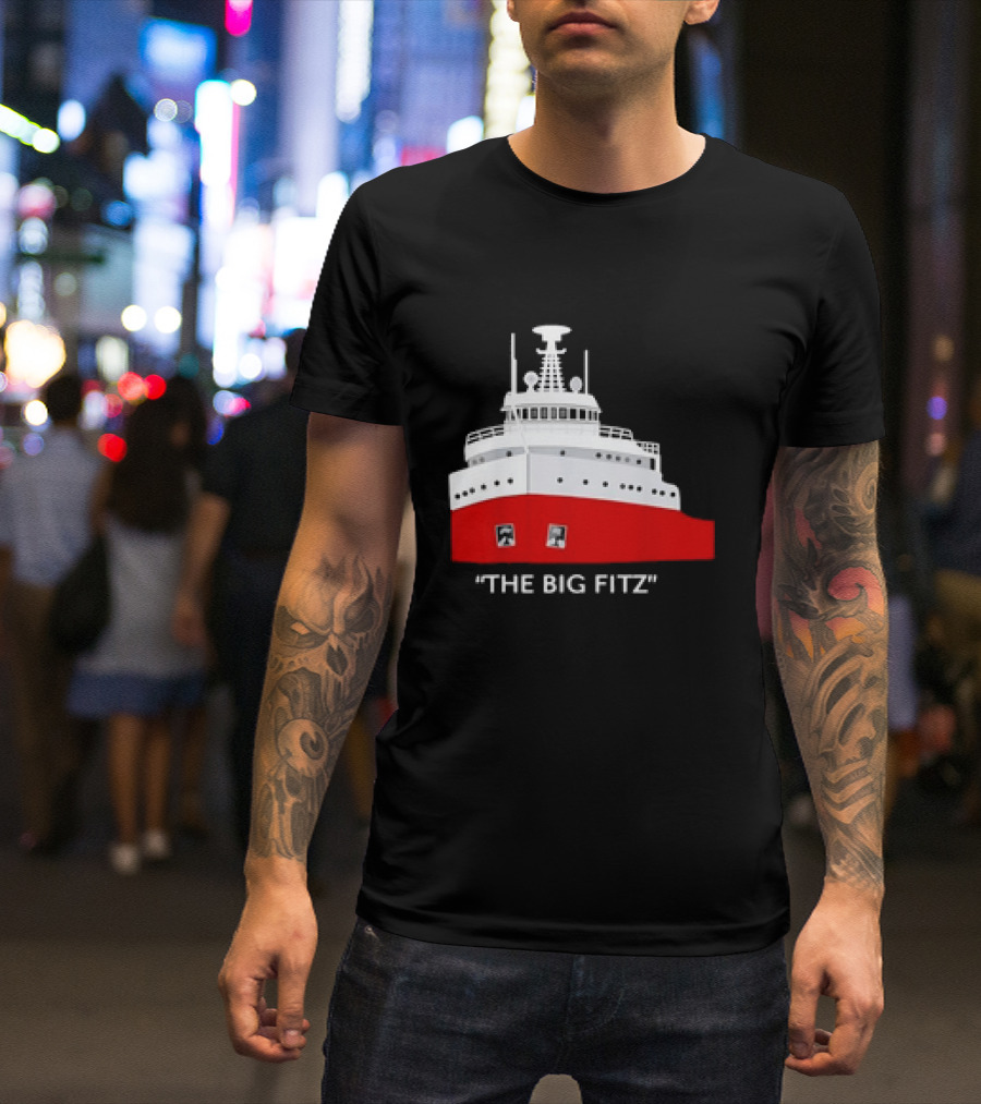 The Big Fitz Edmund Fitzgerald Nautical T-Shirt
