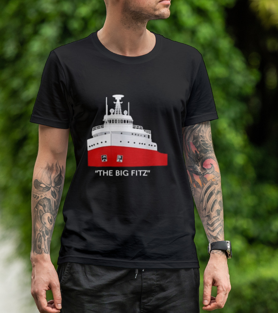 The Big Fitz Edmund Fitzgerald Nautical T-Shirt
