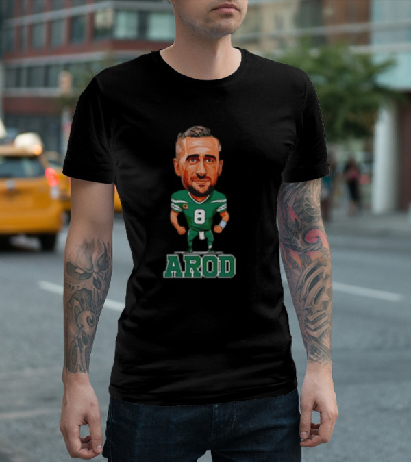 Vintage Aaron Rodgers AROD New York Jets Football Fan T-Shirt