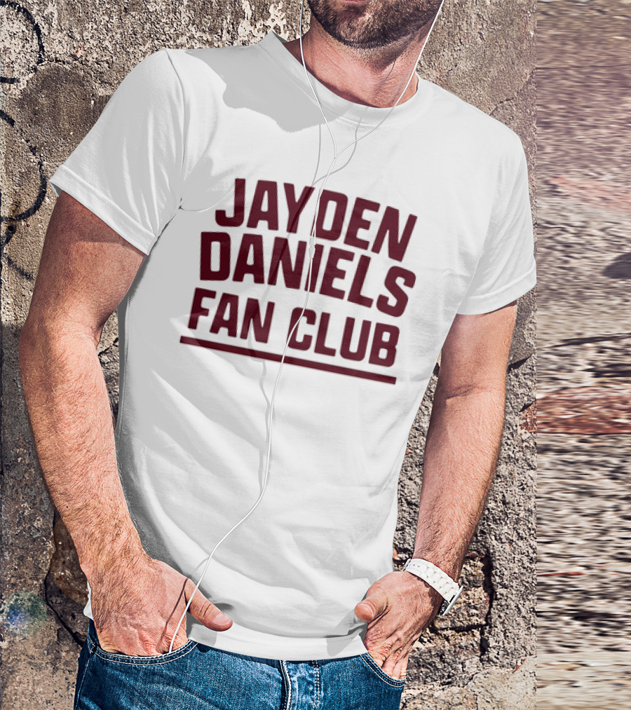 NFL Jayden Daniels Fan Club T-Shirt