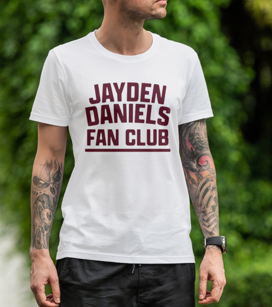NFL Jayden Daniels Fan Club T-Shirt