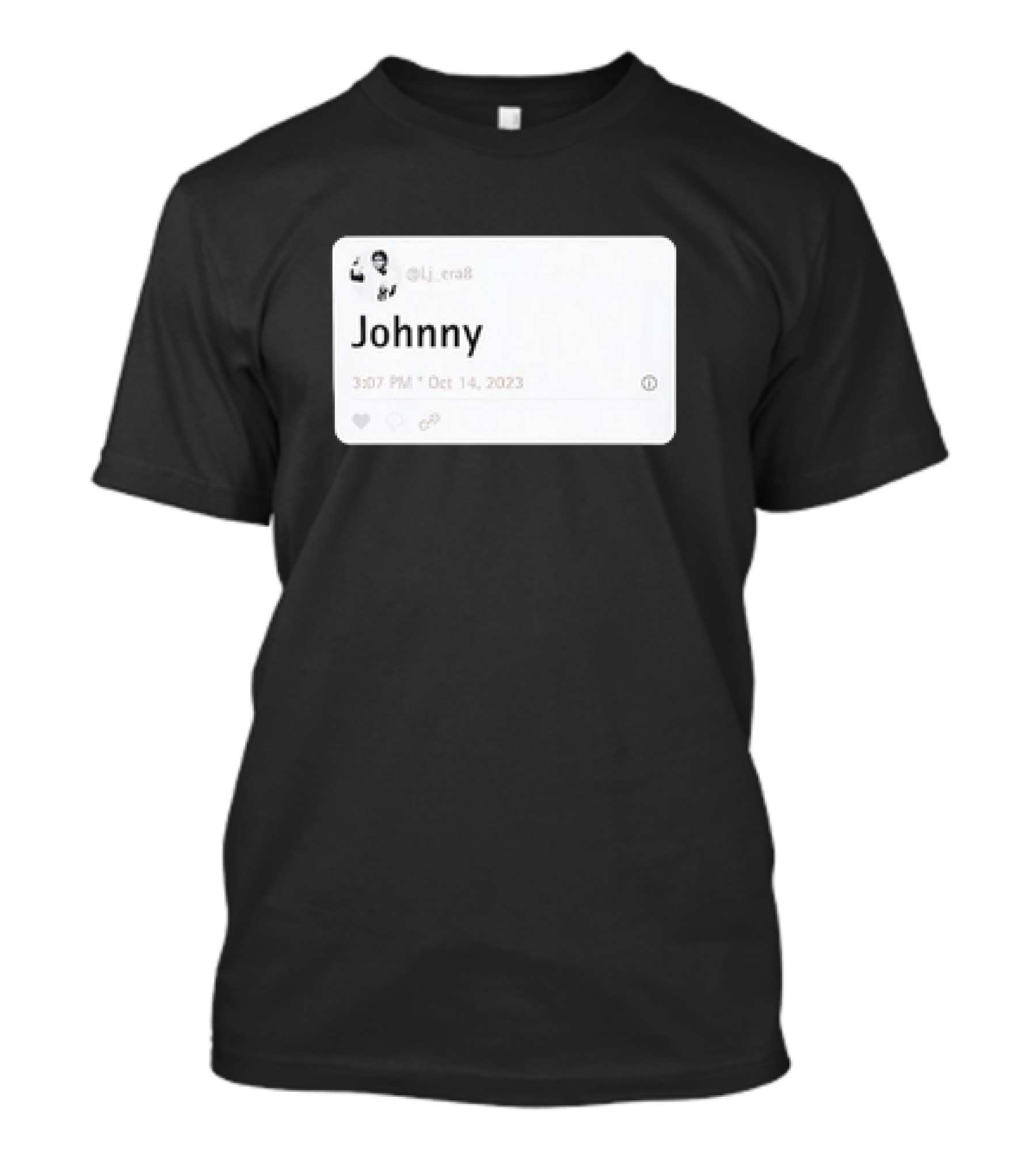 Lamar Jackson Johnny Tweet NFL Football Baltimore Ravens Fan Lj_era8 T-Shirt