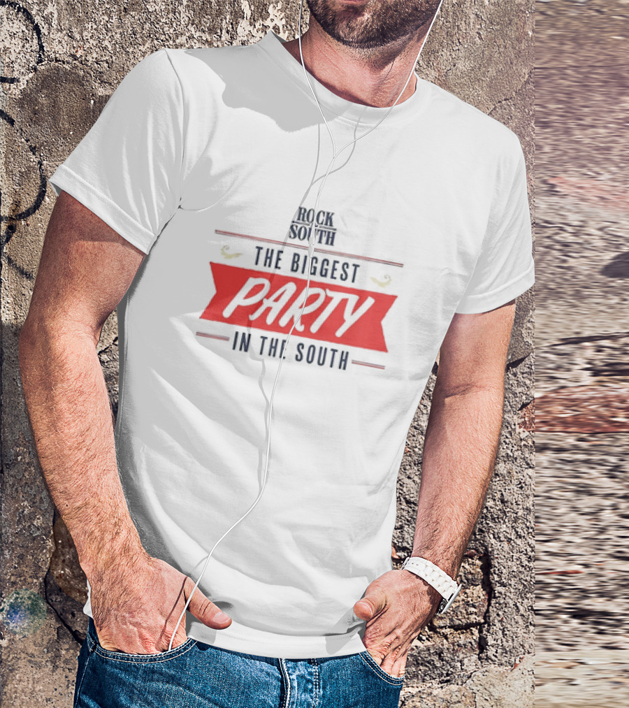 Rock The South The Biggest Party In The South T-Shirt