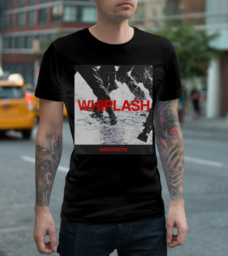 Whiplash Architects Single Black Photo Retro T-Shirt