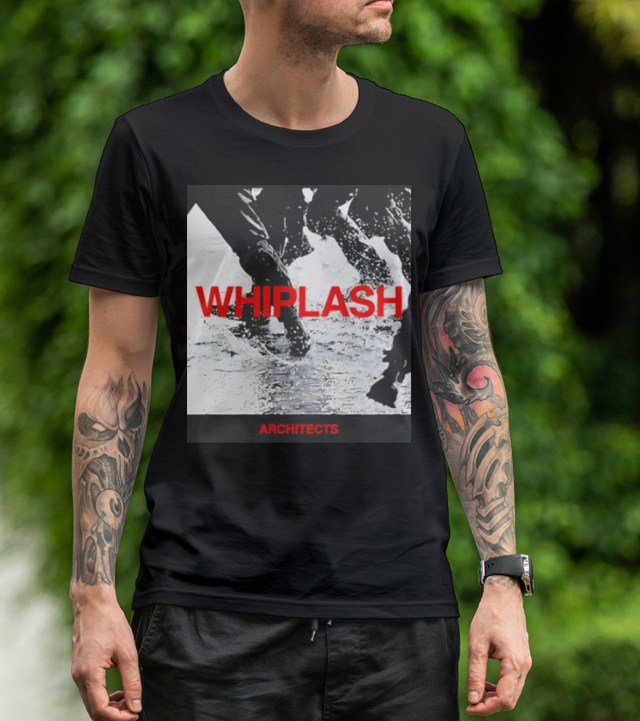 Whiplash Architects Single Black Photo Retro T-Shirt