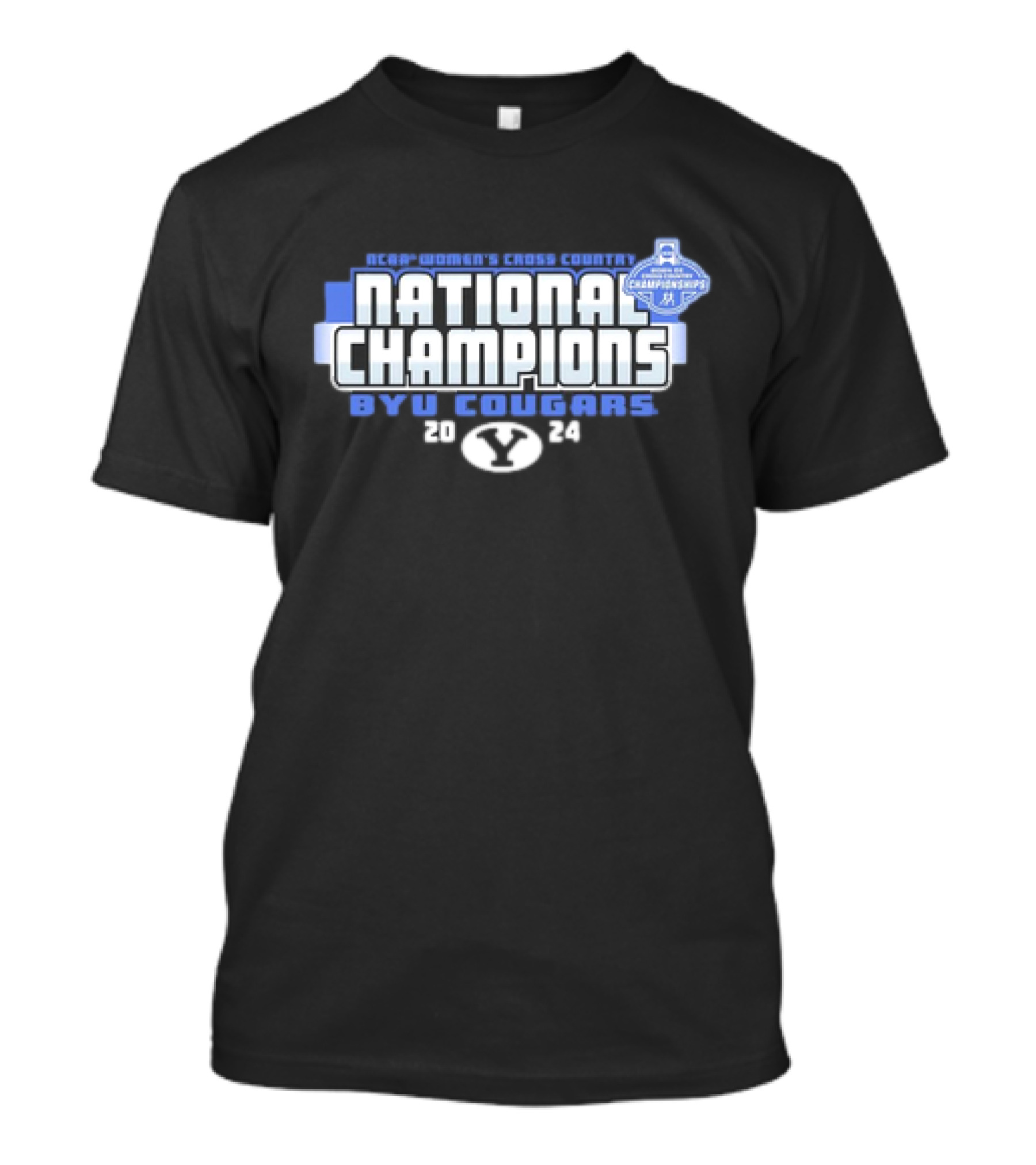BYU Cougars 2024 NCAA Women’s Cross Country National Champions T-Shirt