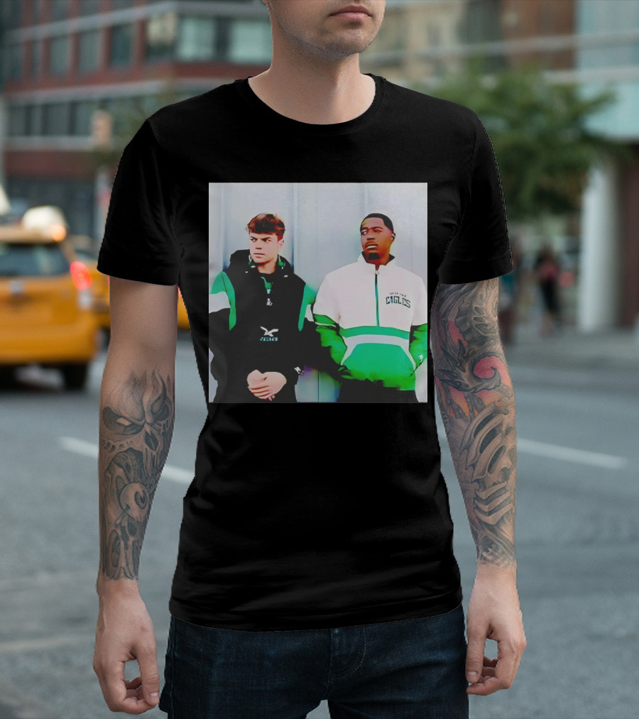 Cooper Dejean Quinyon Mitchell Eagles Football Gear T-Shirt
