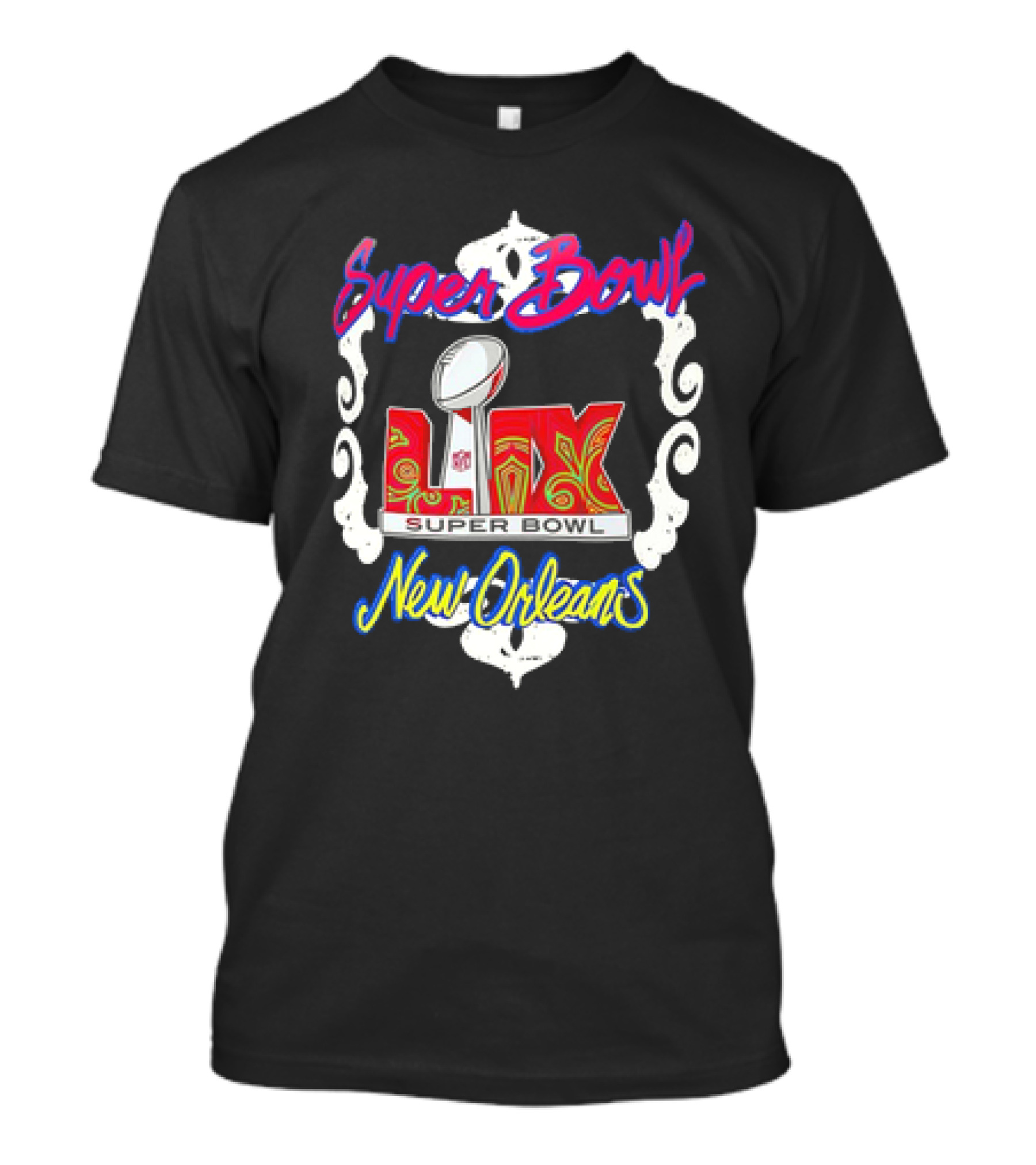 Super Bowl LIX New Orleans NFL Championship 2025 Football Event T-Shirt