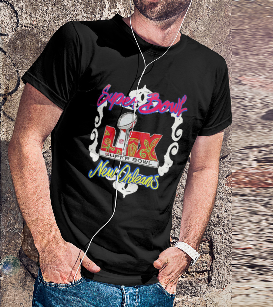 Super Bowl LIX New Orleans NFL Championship 2025 Football Event T-Shirt