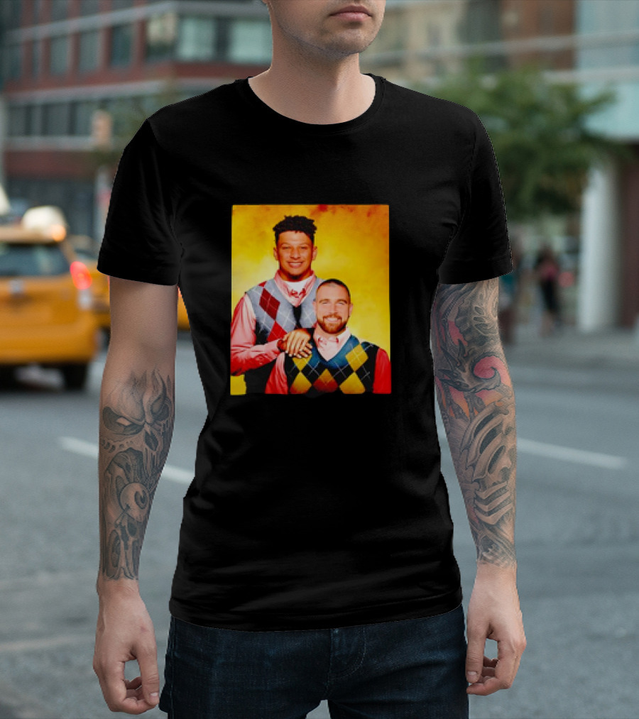Kansas City Football Patrick Mahomes Travis Kelce Step Brothers T-Shirt