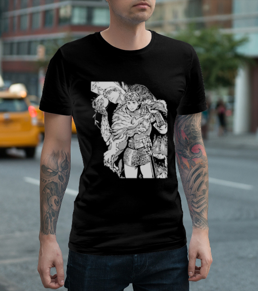 Tasty in Dungeon Anime Knight Fantasy Adventure Scene T-Shirt