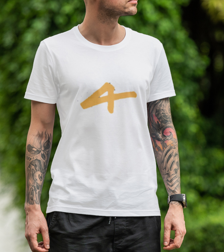 Max Verstappen 4 Time World Champion T-Shirt