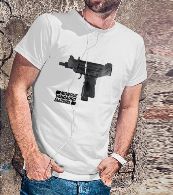 Morgue Vanguard Mardial Submachine Gun T-Shirt
