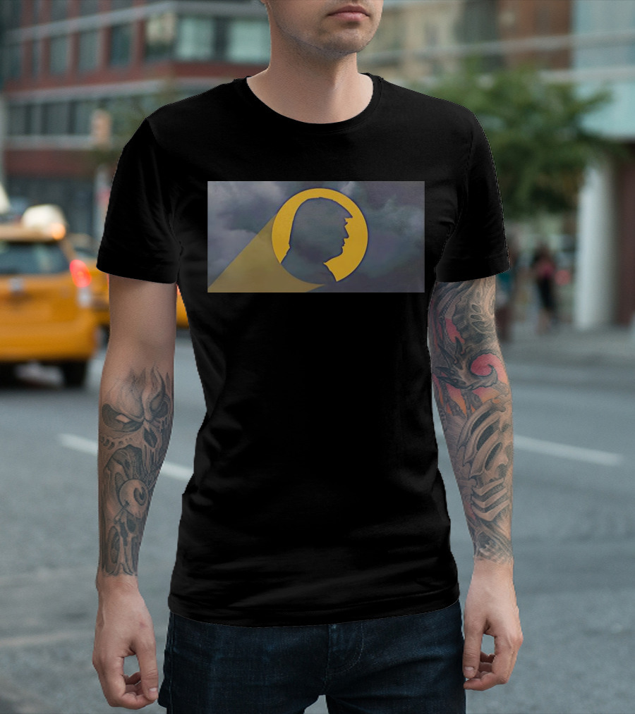 President Batman Signal Trump Shadow T-Shirt