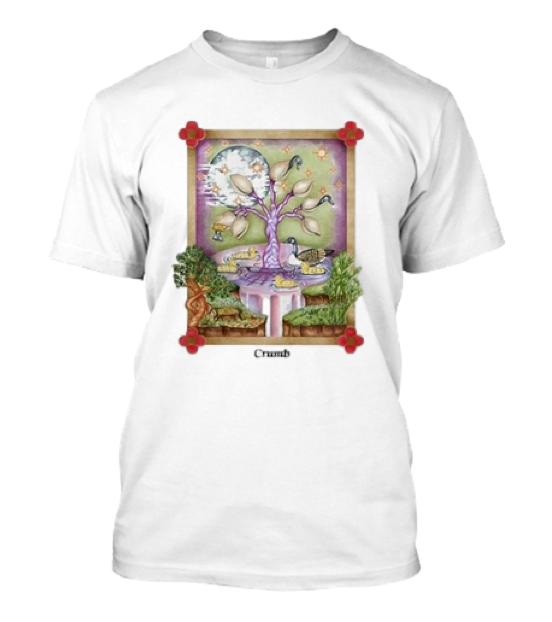 Crumbtheband Crumb Amama Tour Moonlight Nature Scene T-Shirt