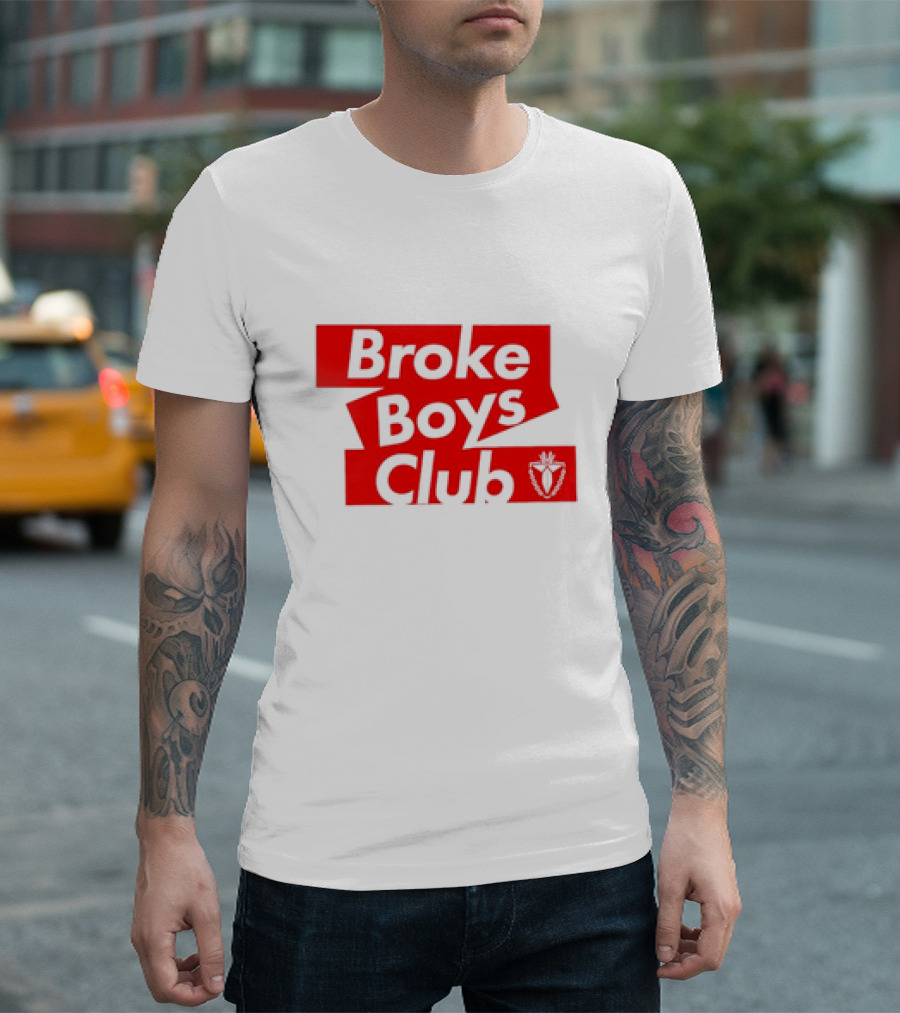 Broke Boys Club Heart Emblem T-Shirt