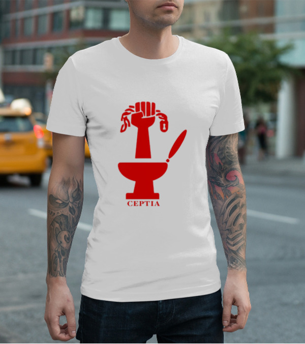 CEPTIA Committee To End Pay Toilets In America Red Fist And Toilet T-Shirt