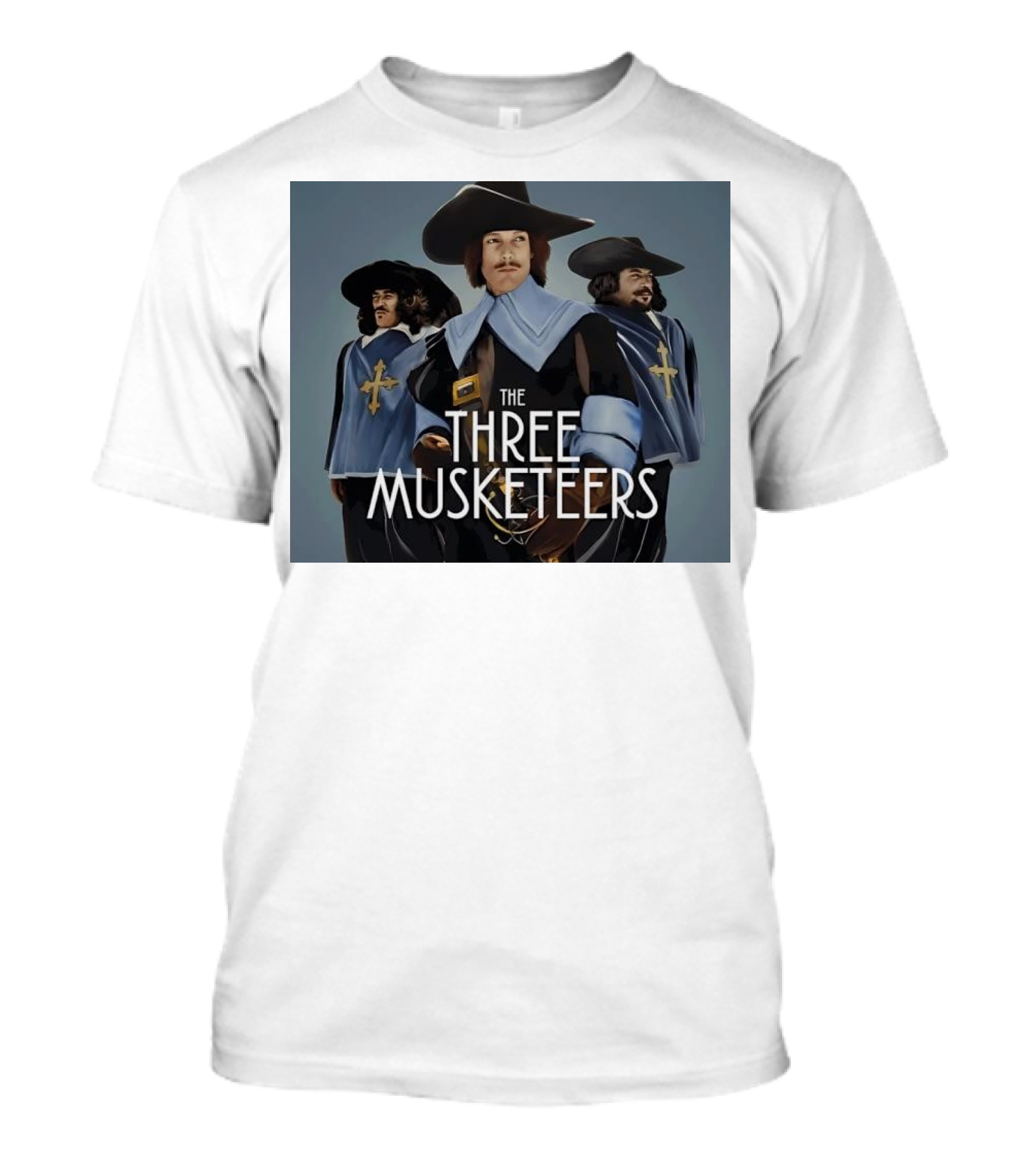 The Three Musketeers Trio In Classic Attire T-Shirt