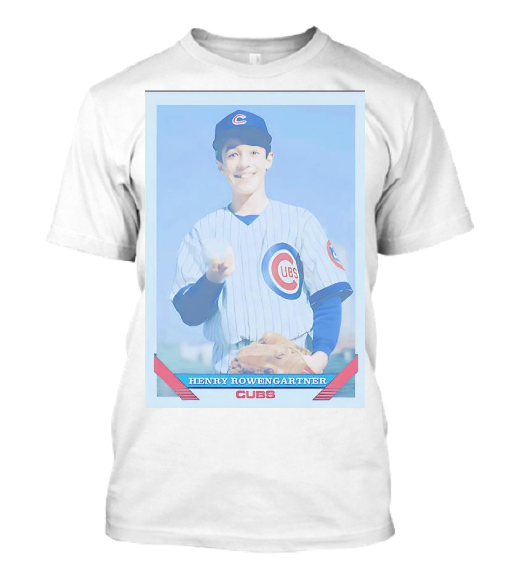 Henry Rowengartner Cubs Rookie Of The Year Baseball Card T-Shirt