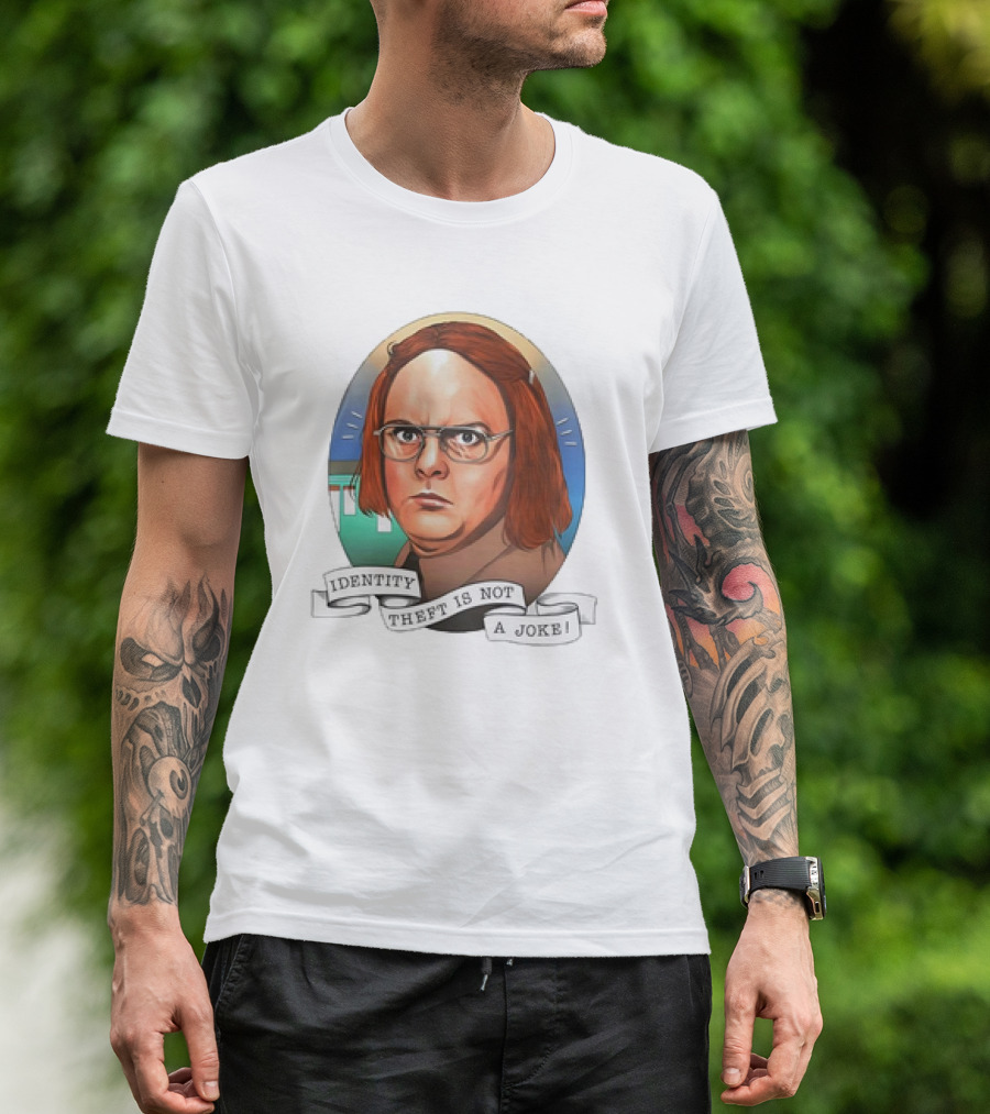 Identity Theft Is Not A Joke Dwight Schrute T-Shirt