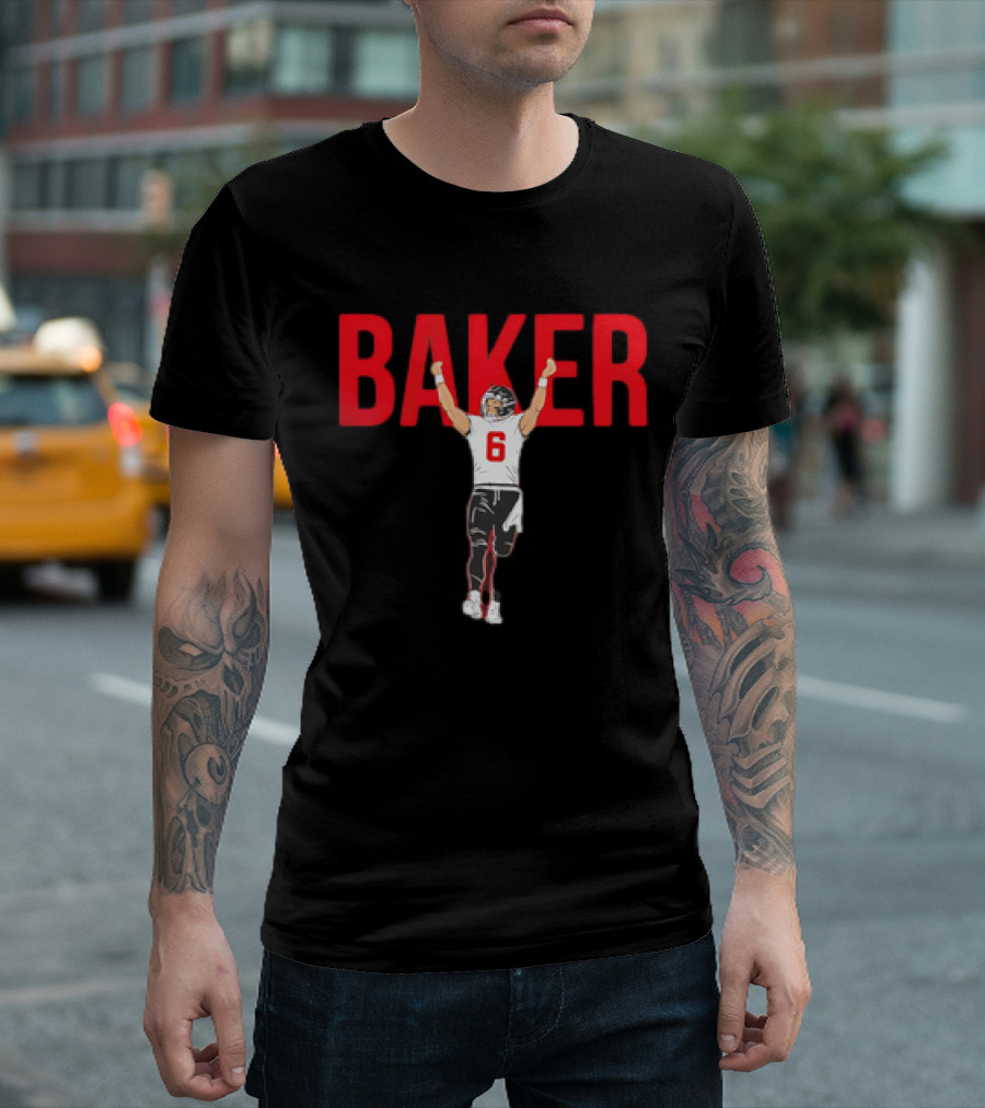 Baker Mayfield Tampa Bay Buccaneers Celebration Vintage T-Shirt