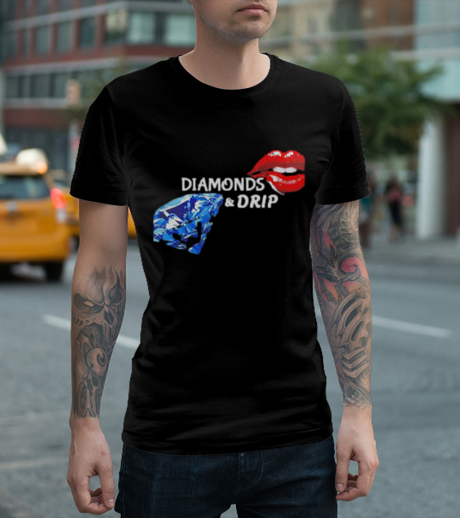 Diamonds And Drip Lips Of Seduction Classic T-Shirt