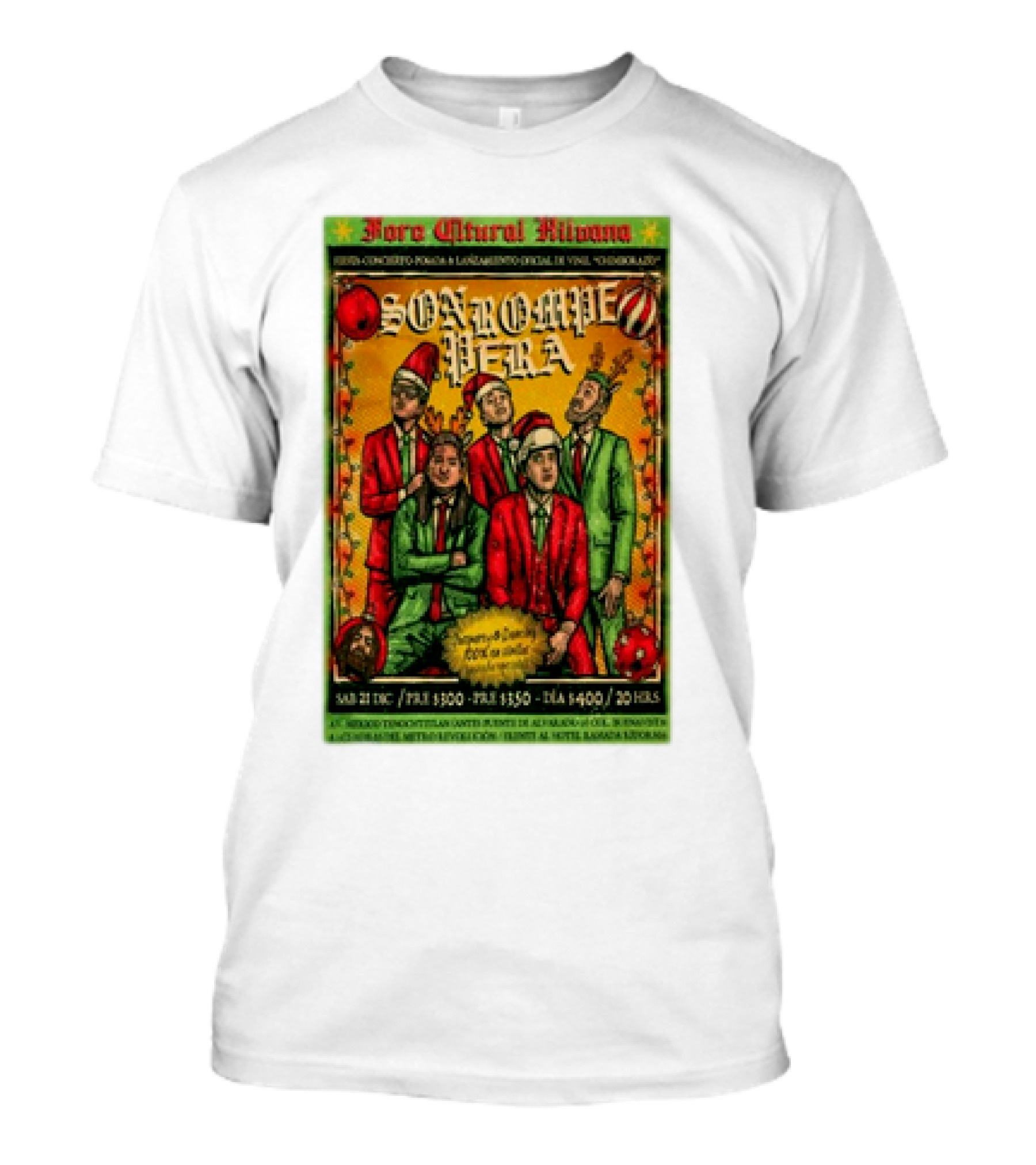 Son Rompe Pera Foro Cultural Hilvana Concierto Lunes 21 T-Shirt