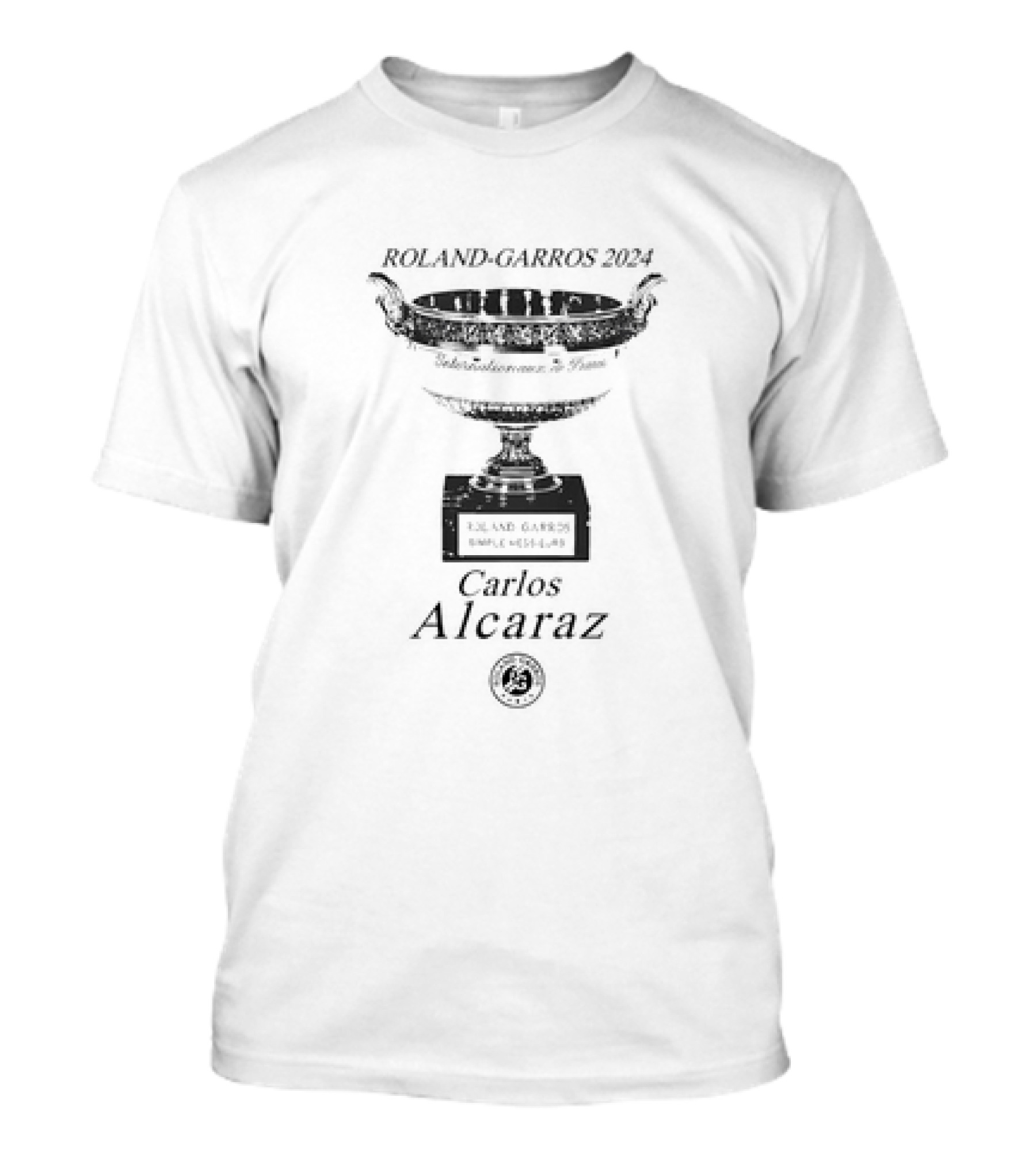 ROLAND-GARROS 2024 Internationaux De France Simple Messieurs Carlos Alcaraz T-Shirt