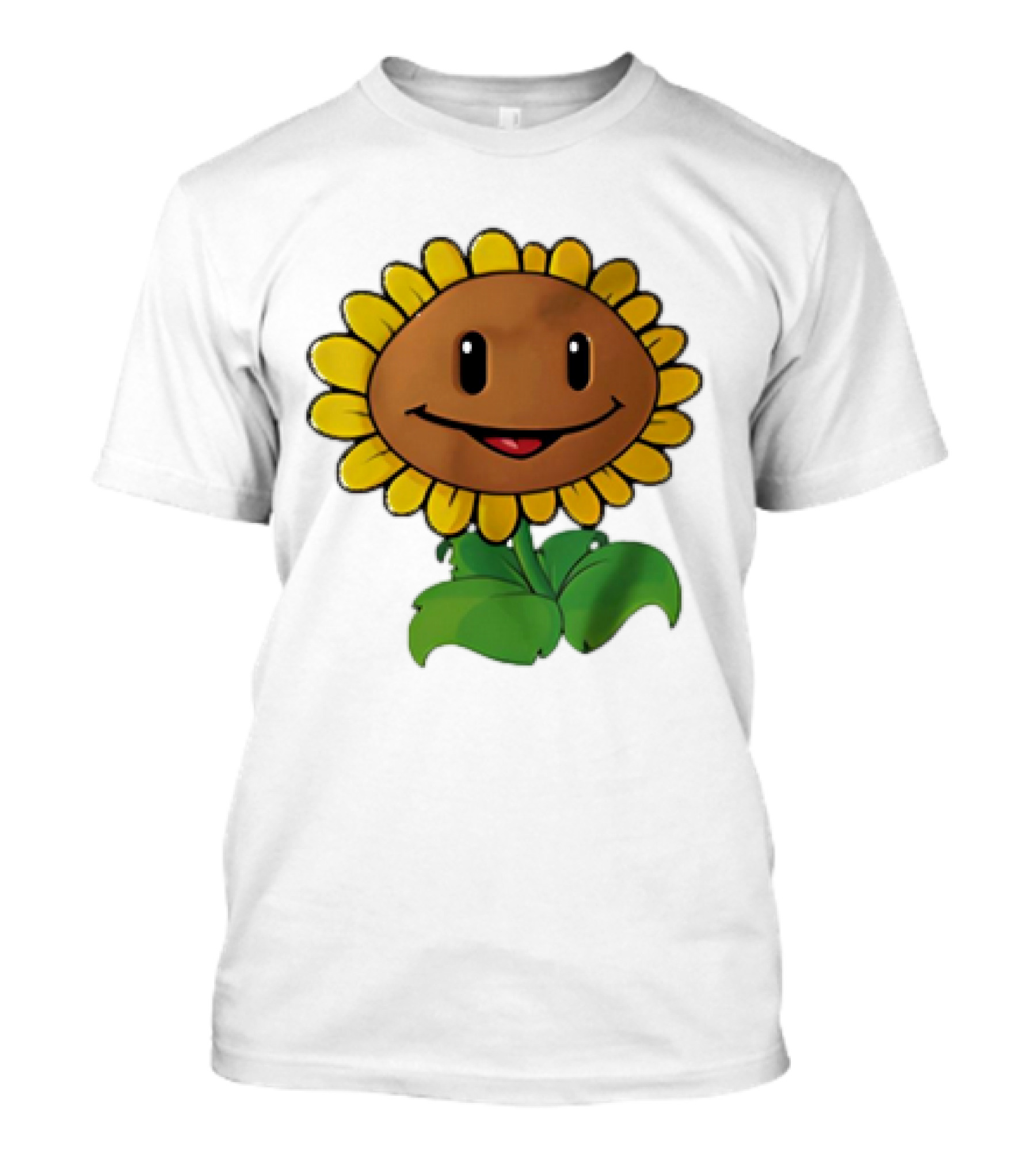 Sunflower Character Plants Vs Zombies T-Shirt