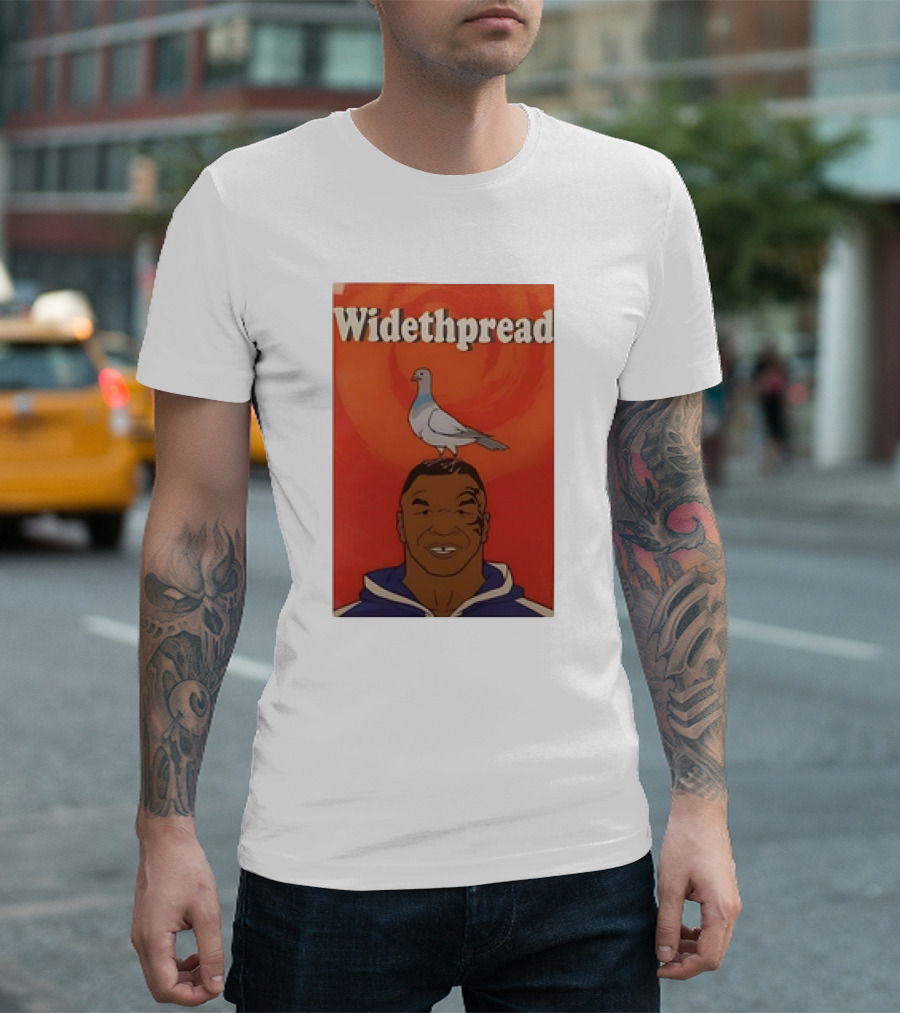 Widethpread Mike Tyson Pigeon T-Shirt