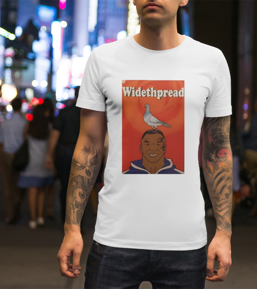 Widethpread Mike Tyson Pigeon T-Shirt
