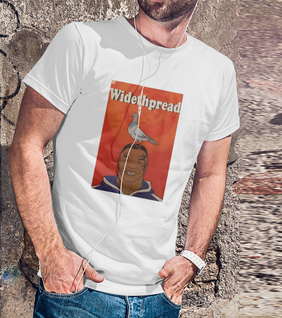 Widethpread Mike Tyson Pigeon T-Shirt