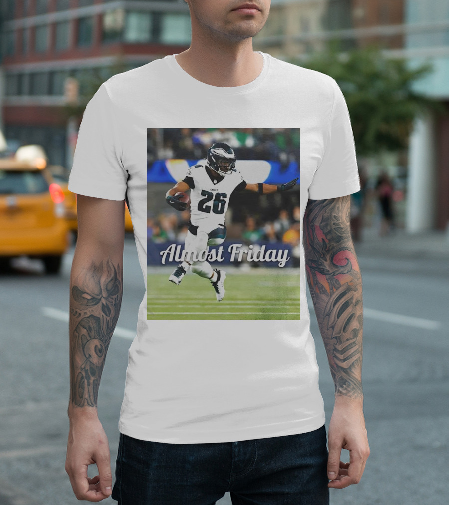 Almost Friday Philadelphia Eagles 26 T-Shirt