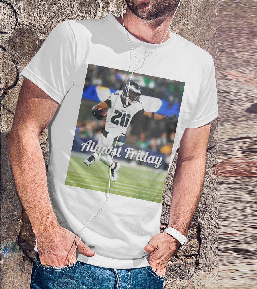 Almost Friday Philadelphia Eagles 26 T-Shirt
