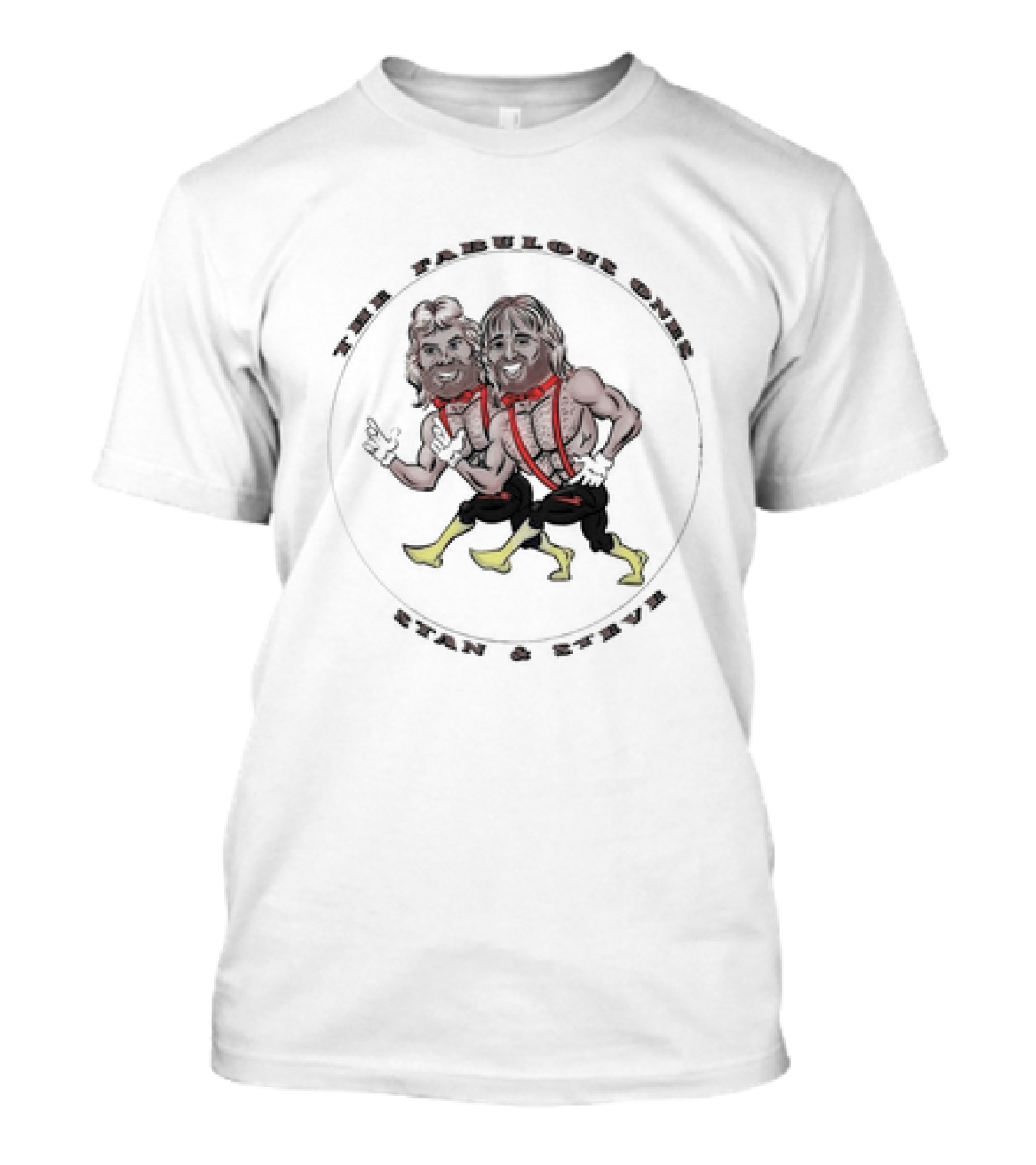 The Fabulous Ones Stan And Steve Wrestling Duo T-Shirt