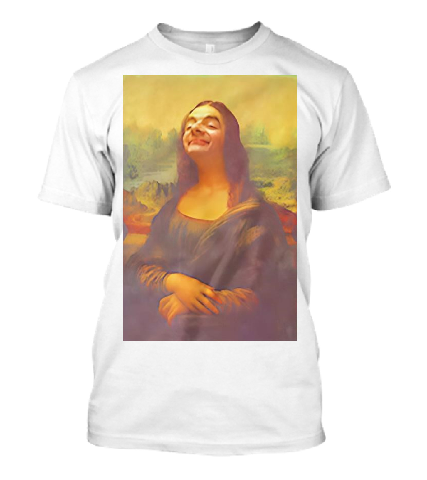 Mr Bean Mona Lisa Vintage T-Shirt