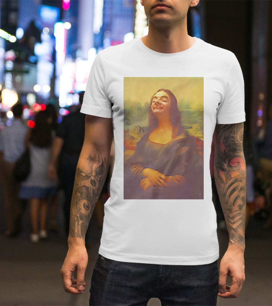 Mr Bean Mona Lisa Vintage T-Shirt