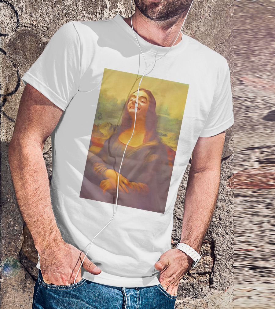 Mr Bean Mona Lisa Vintage T-Shirt