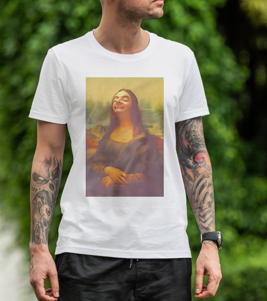 Mr Bean Mona Lisa Vintage T-Shirt
