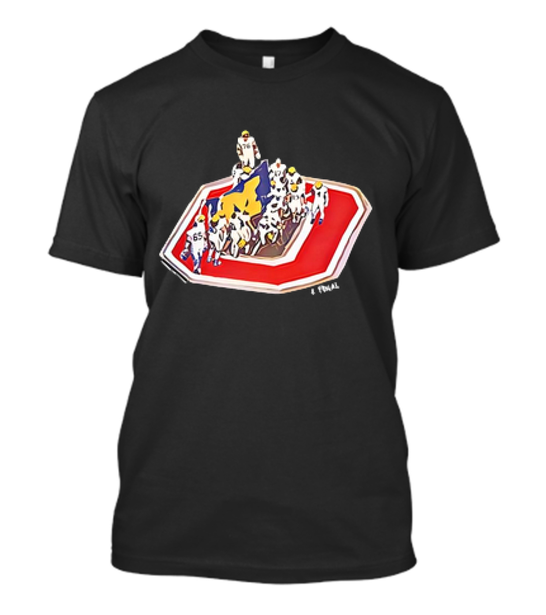 Michigan Wolverines Victory Over Ohio State Buckeyes The 5th Dentist 45-23 Final Football Iconic Image T-Shirt