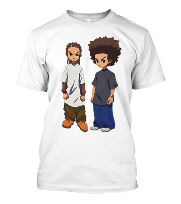 The Boondocks Huey And Riley Duo T-Shirt