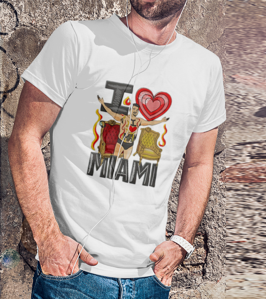 Dan Speedo I Love Miami The Dan LeBatard Show T-Shirt