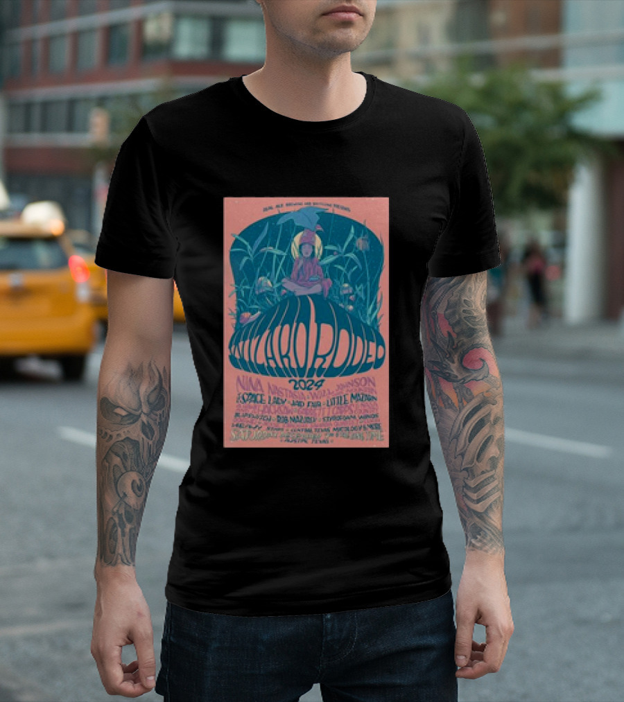 Wizard Rodeo 2024 Austin TX With Neal Francis Fantastic Negrito Bob Mould Sunflower Bean And More T-Shirt