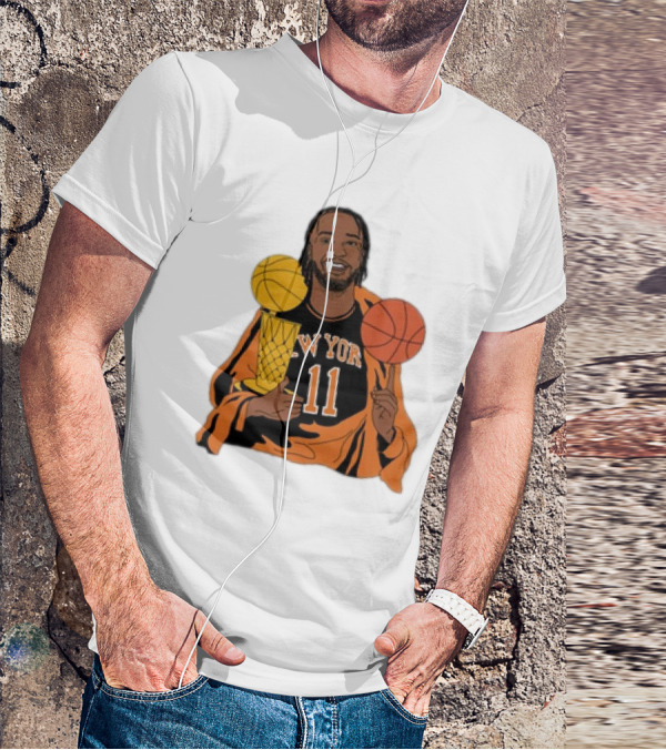 New York 11 Big Knick Energy Brunshym Basketball Trophy T-Shirt