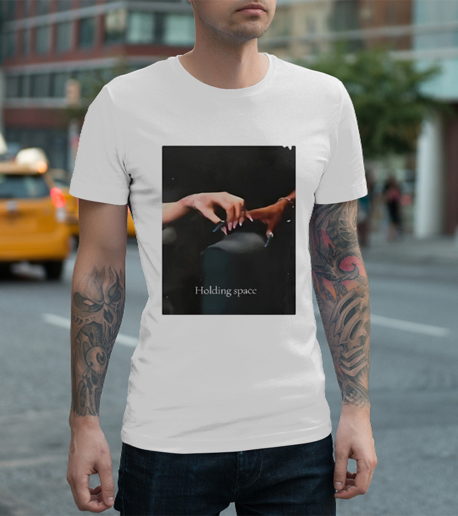 Ariana Cynthia Holding Space Wicked Finger T-Shirt