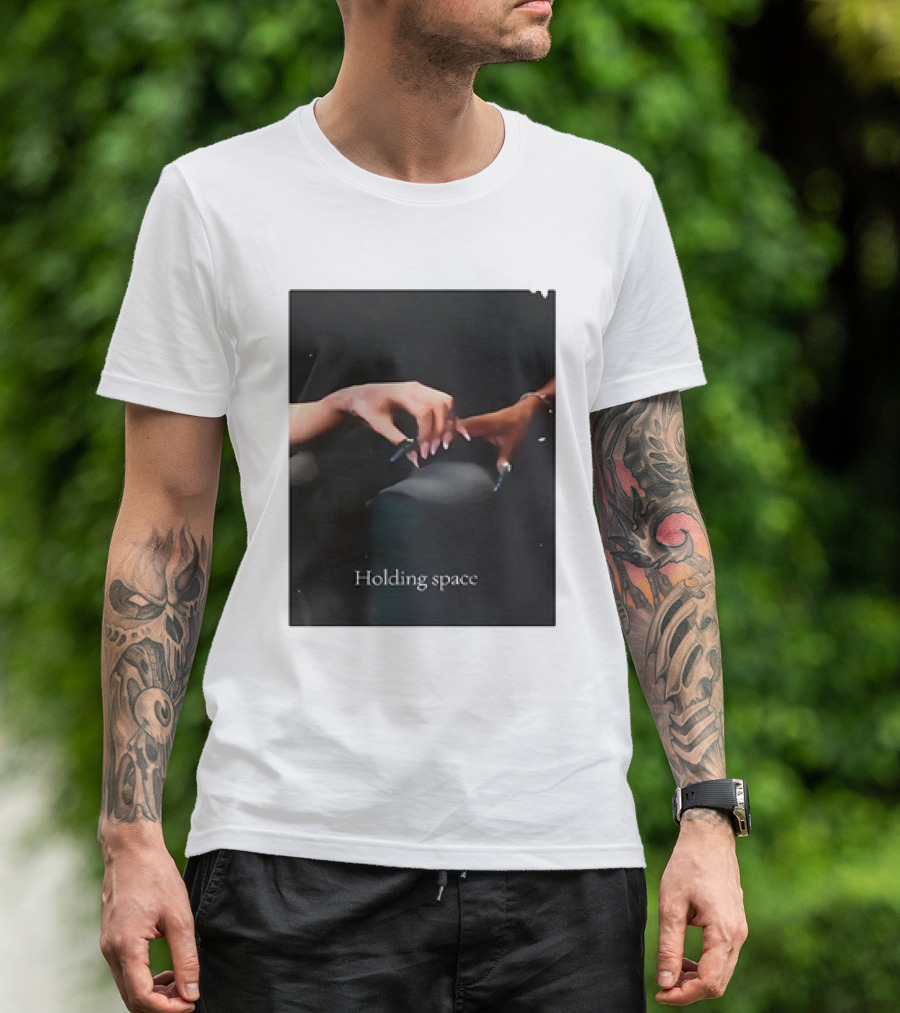 Ariana Cynthia Holding Space Wicked Finger T-Shirt