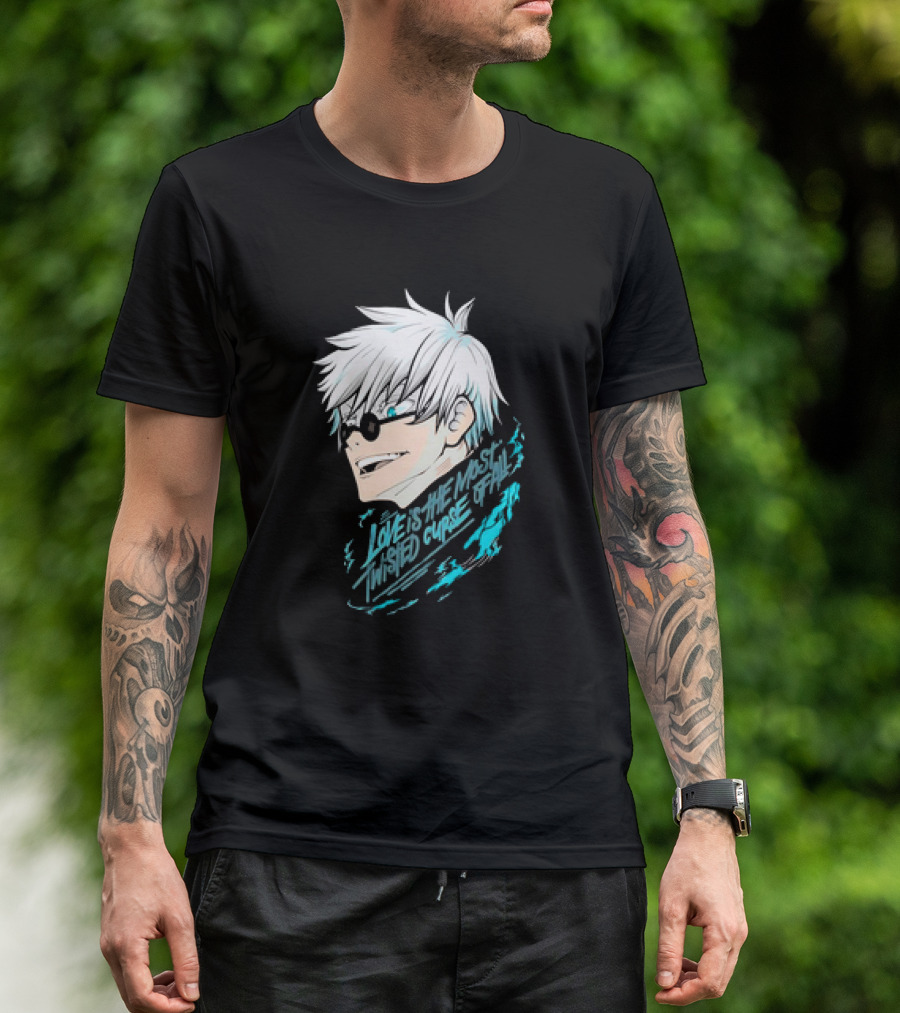Gojo Satoru Love Is The Most Twisted Curse Of All T-Shirt