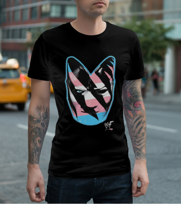 Mask That’s Gotta Be Trane WF Icon With Transgender Flag Colors T-Shirt